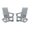 Flash Furniture Gray Modern Poly Resin Adirondack Rockers, PK 2 JJ-C14709-GY-2-GG - alternate 5